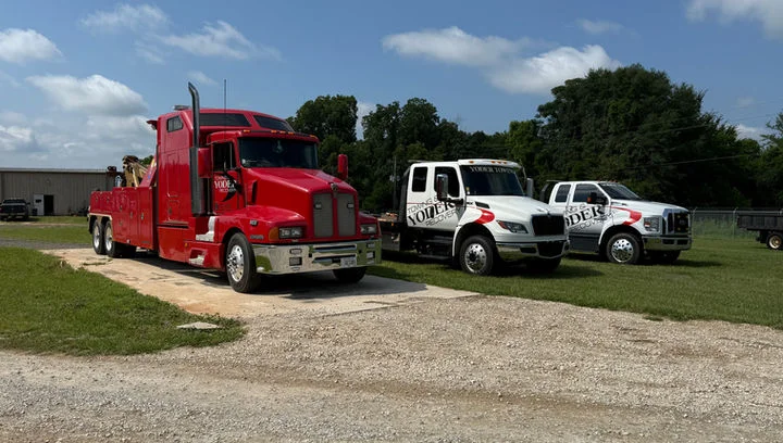 Yoder's Towing fleet